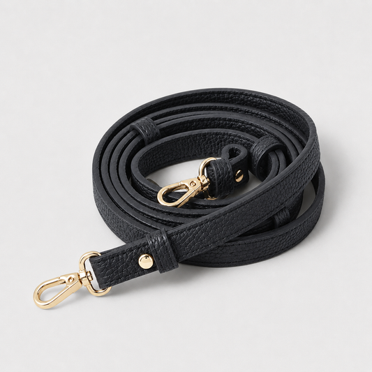 ALEONA La Piuma genuine leather cloud bag in Nero, product image 2