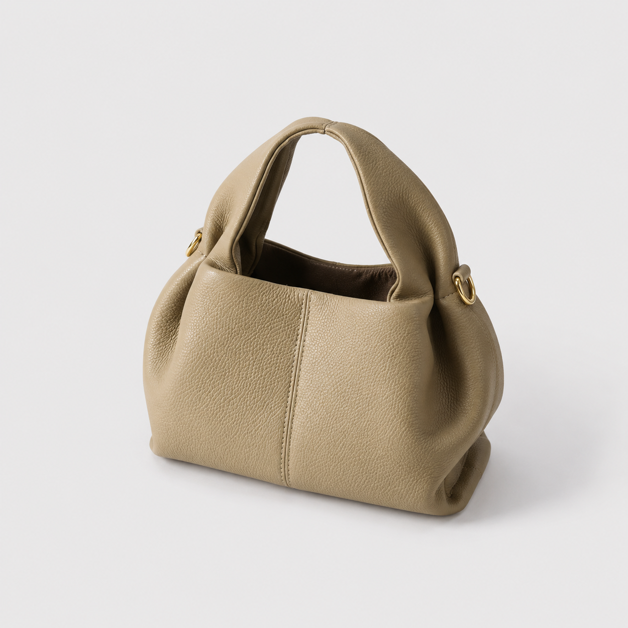 La Piuma — Genuine Leather Cloud Bag