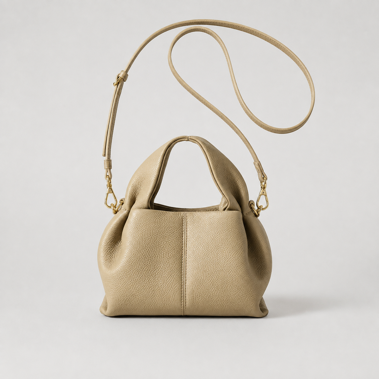 La Piuma — Genuine Leather Cloud Bag