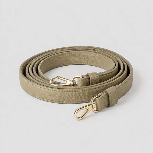 ALEONA La Piuma genuine leather cloud bag in Dark Olive, product image 2