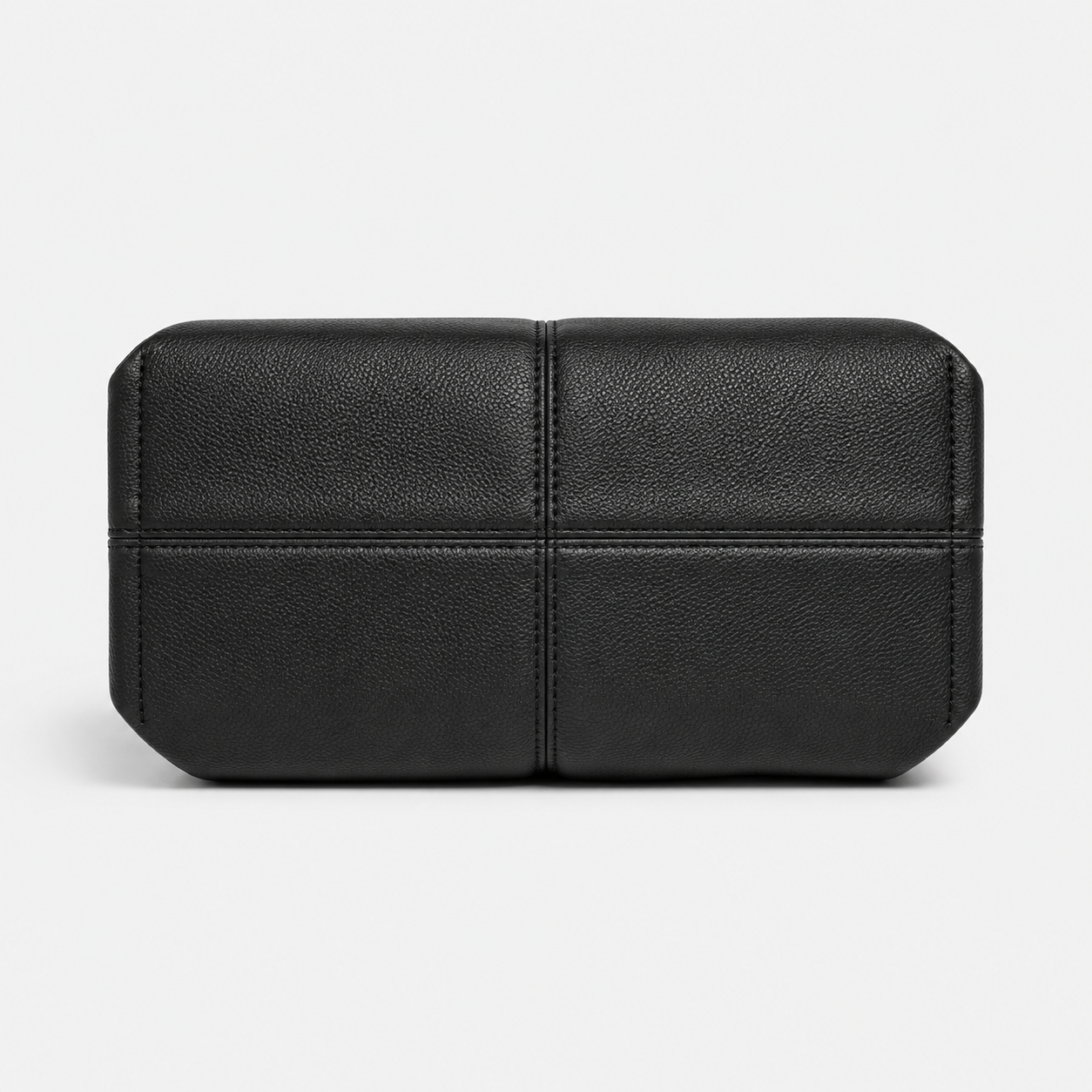 ALEONA La Luna genuine leather shoulder bag in Nero, product image 4