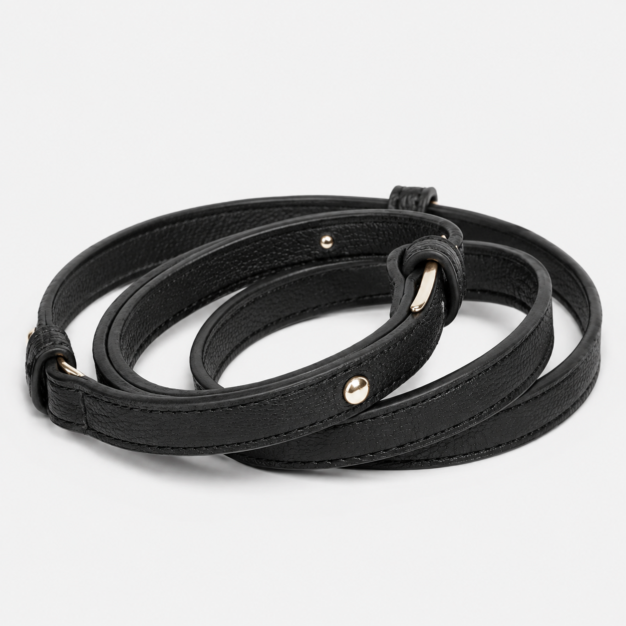 ALEONA La Luna genuine leather shoulder bag in Nero, product image 8