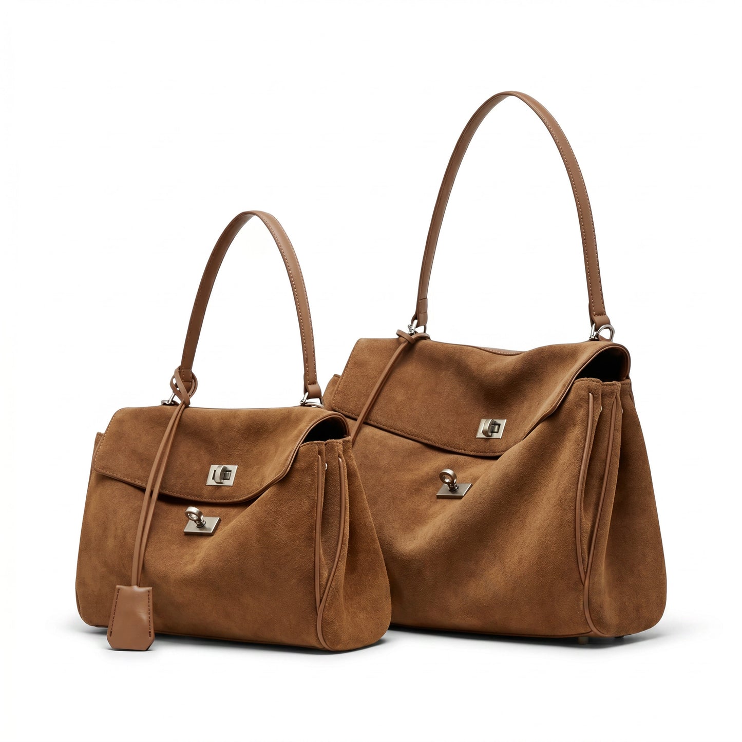 The Artigiana — Artisan Suede Tote