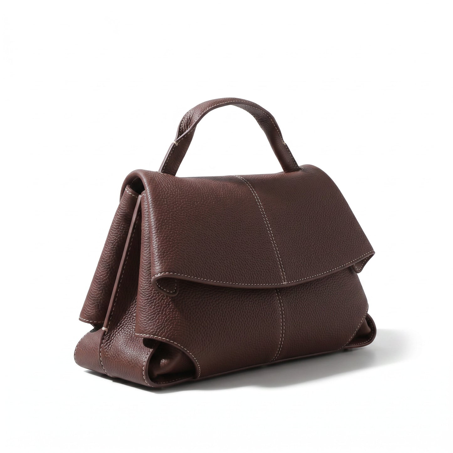 The Artigiana — Genuine Leather Shoulder Tote