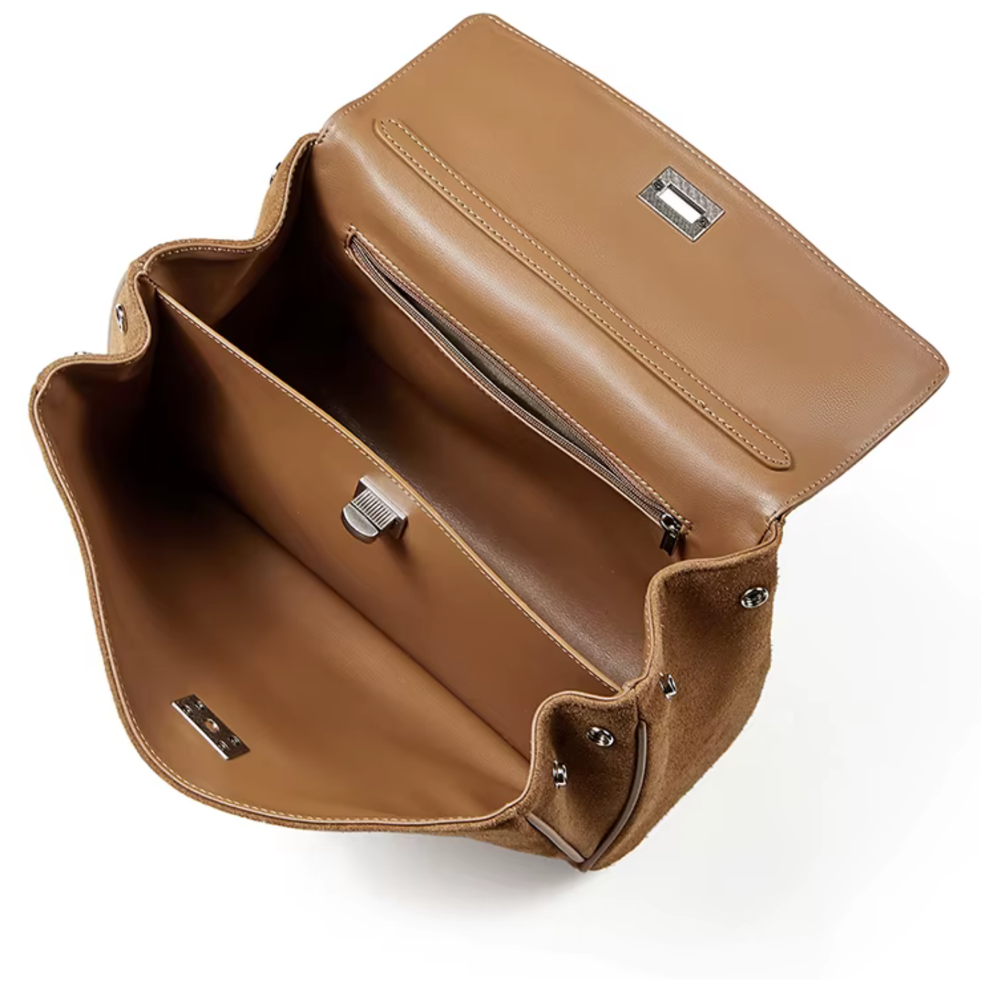 The Artigiana — Artisan Suede Tote
